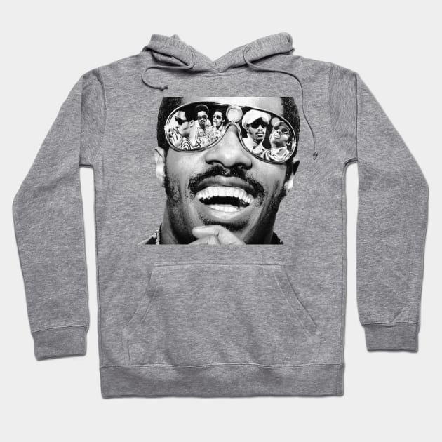 stevie wonder Hoodie by SOEX